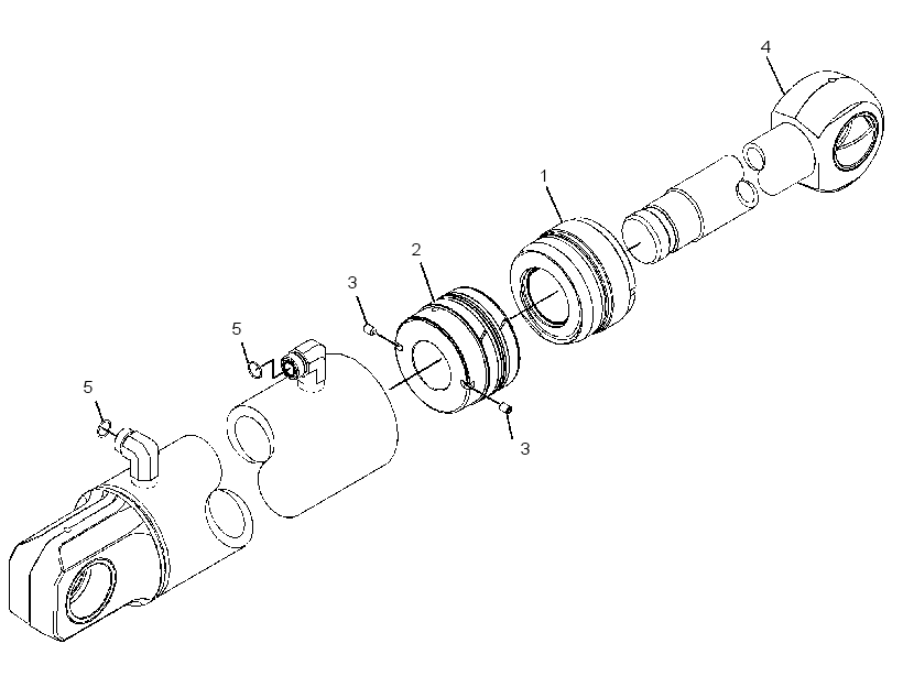 CYLINDER GP-APRON 3561880 CAT