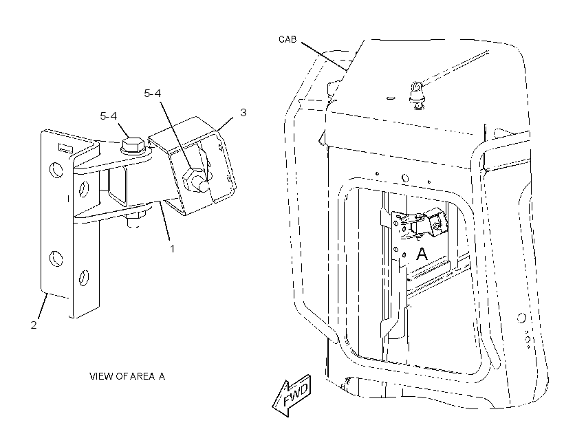 MOUNTING GP-DISPLAY 3565688 CAT