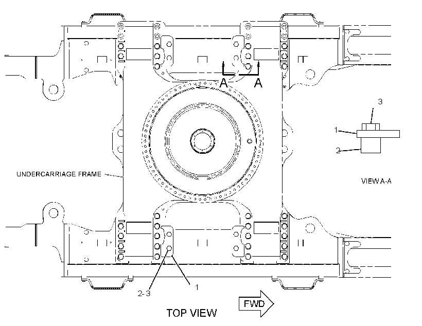 SPACER GP-UNDERCARRIAGE 3506312 CAT