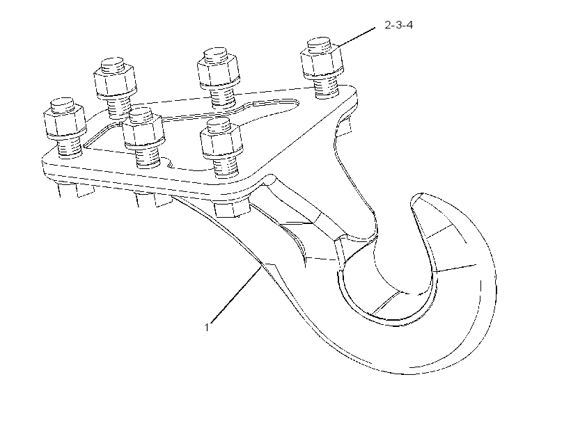 HOOK GP-FRONT PULL 3612684 CAT