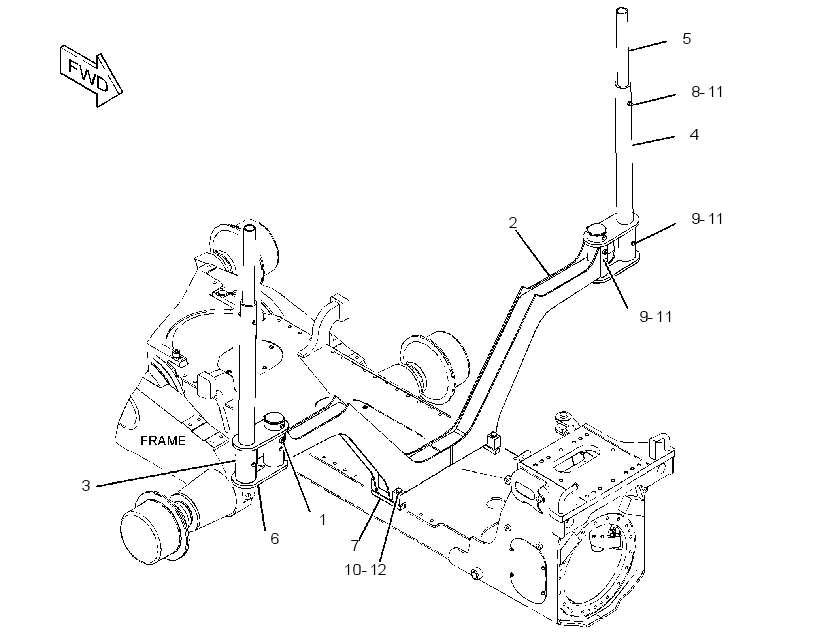 BUNK GP 3338281 CAT