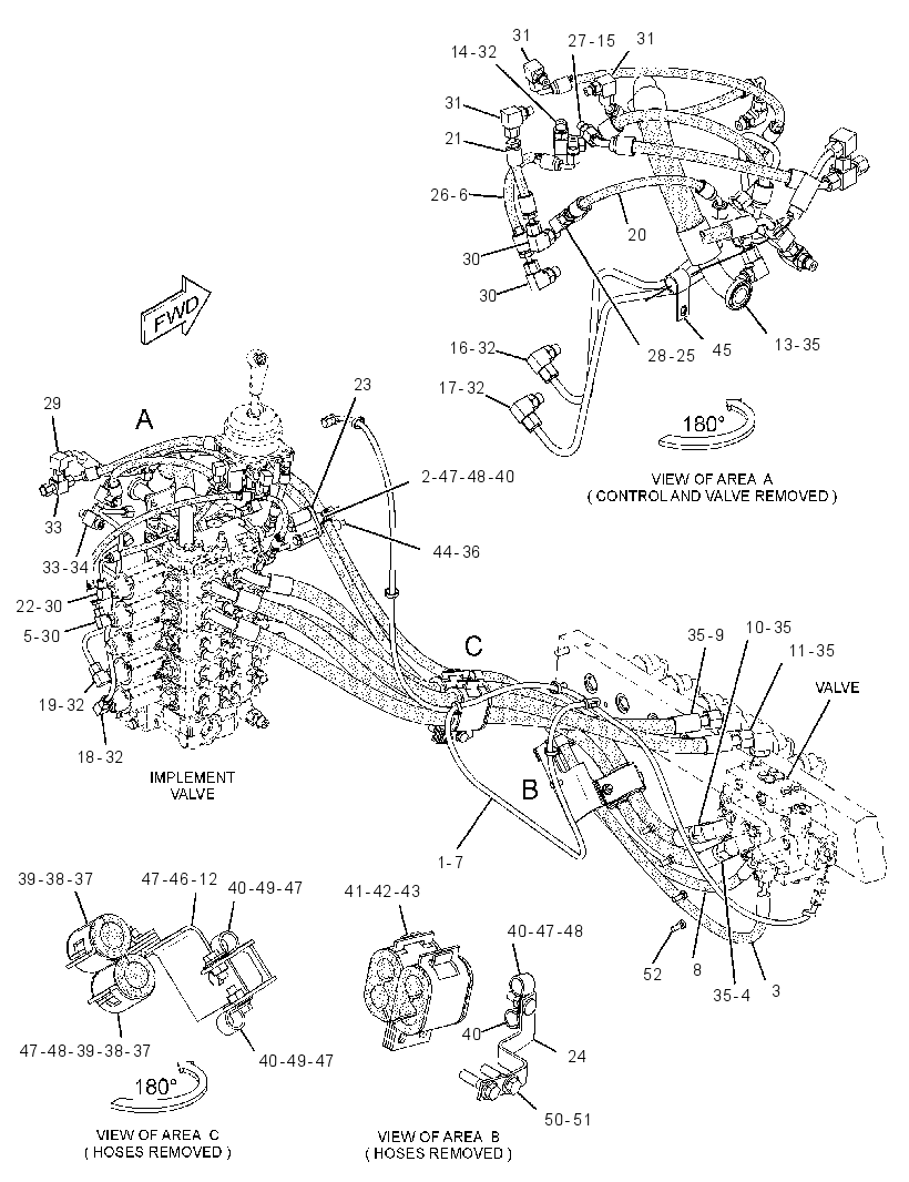 LINES GP-REAR ATTACHMENT 2998946 CAT