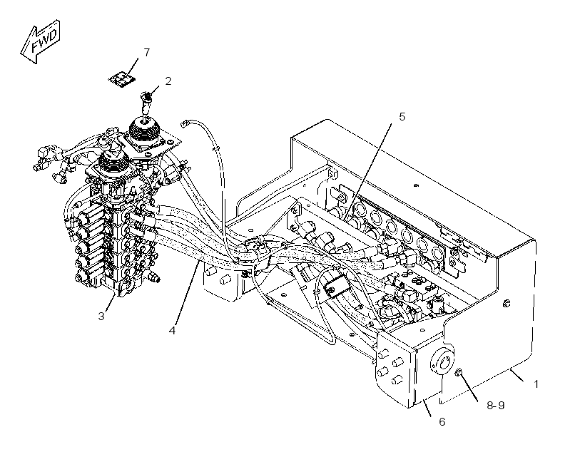 HYDRAULIC AR-REAR 2967746 CAT