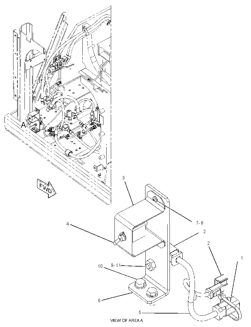 WIRING GP-COUNTERWEIGHT 3280299 CAT