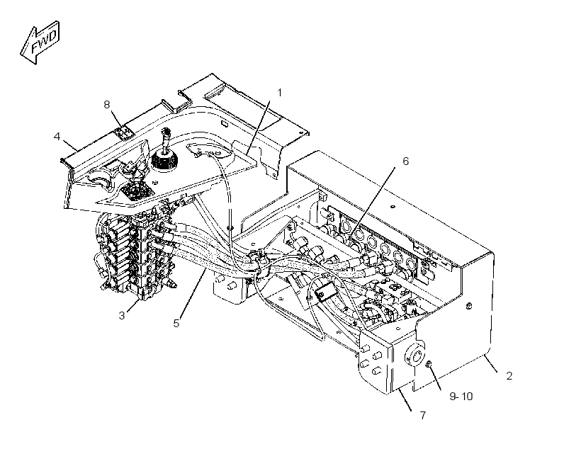 HYDRAULIC AR-REAR 2967752 CAT
