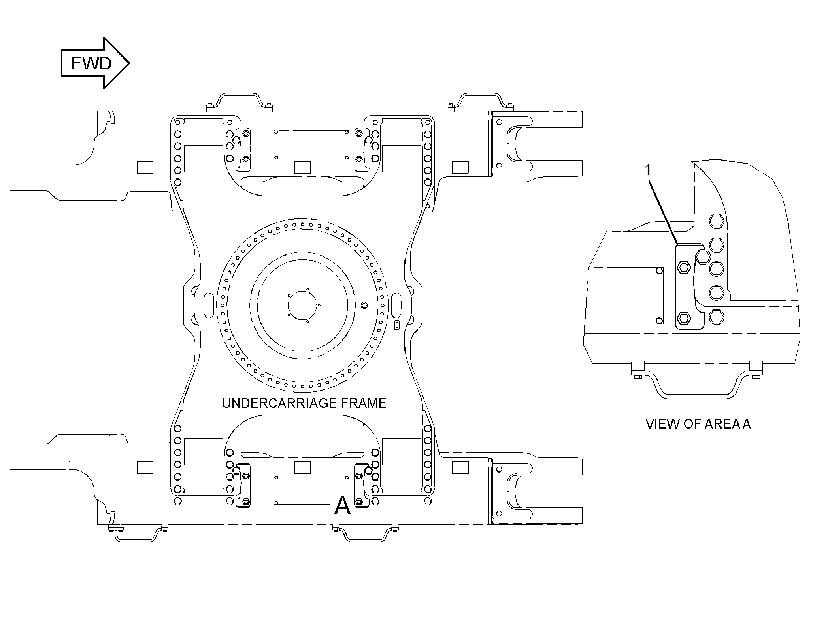 SPACER GP-UNDERCARRIAGE 3480790 CAT