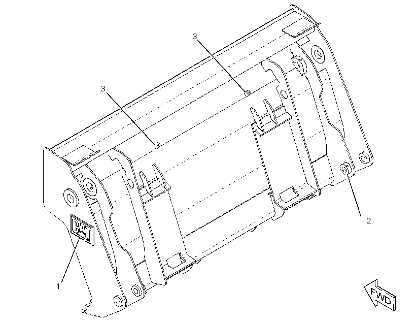 BULLDOZER AS-MULTIPURPOSE BKT 3378932 CAT