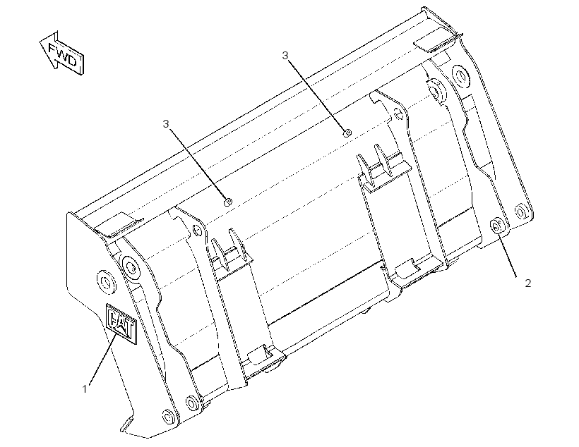 BULLDOZER AS-MULTIPURPOSE BKT 3378952 CAT