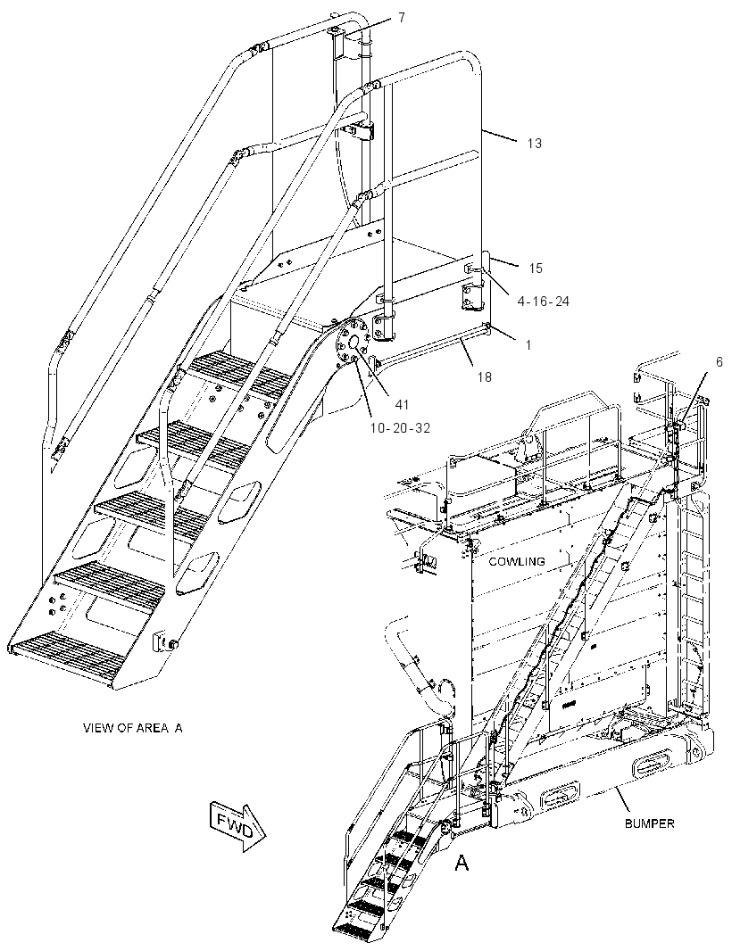 STAIRWAY GP 3281180 CAT