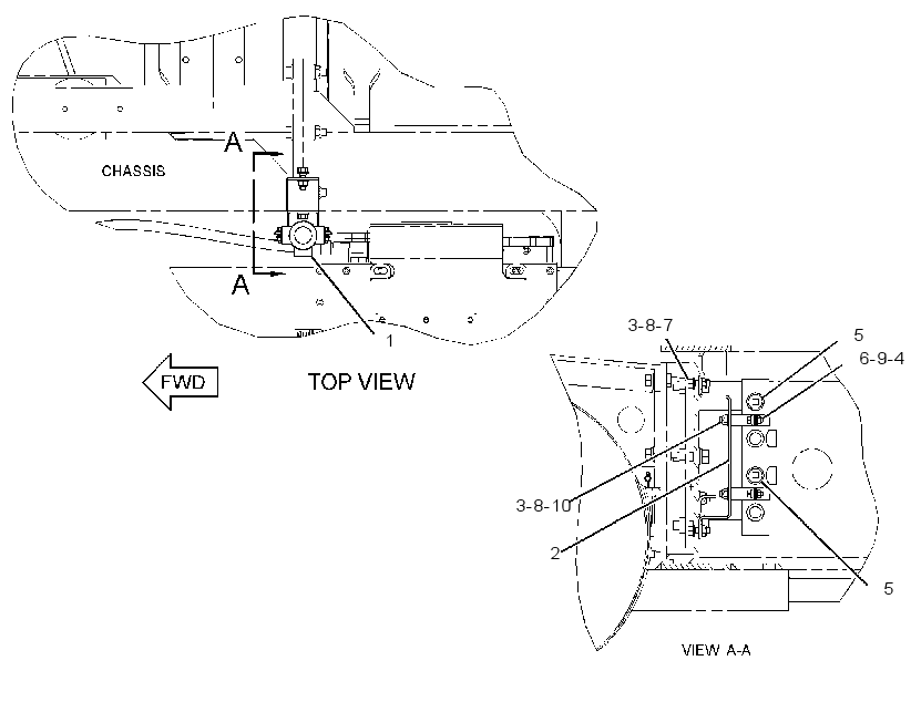 MANIFOLD & MTG GP-FUEL 3571702 CAT