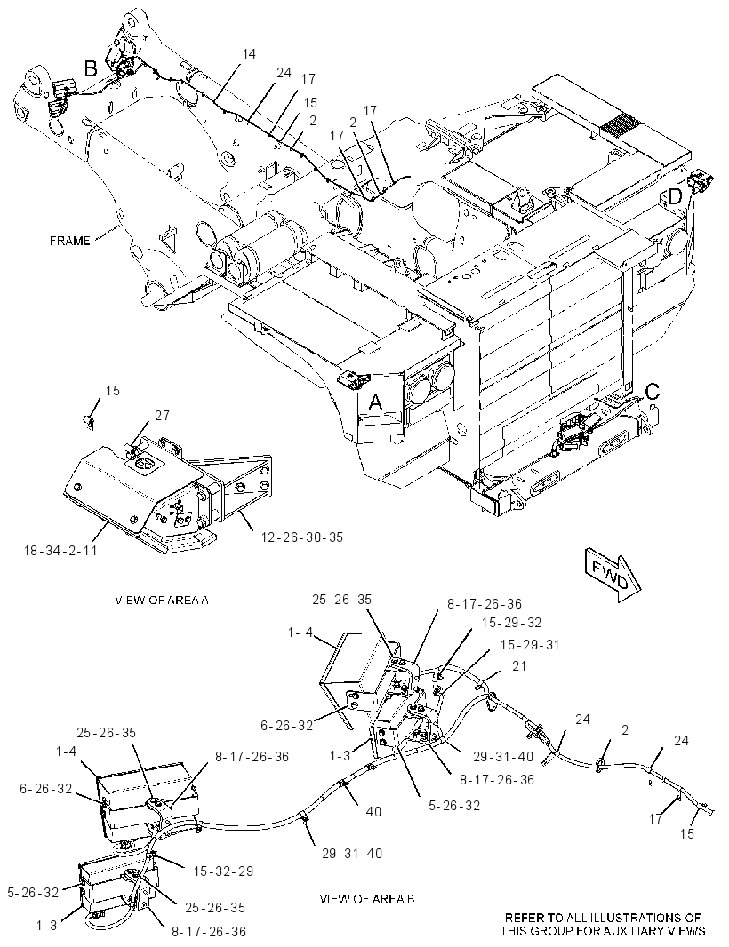 WIRING GP-OBJECT DETECTION 3576635 CAT