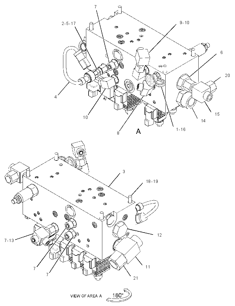 VALVE & MTG GP-AUXILIARY 3367920 CAT