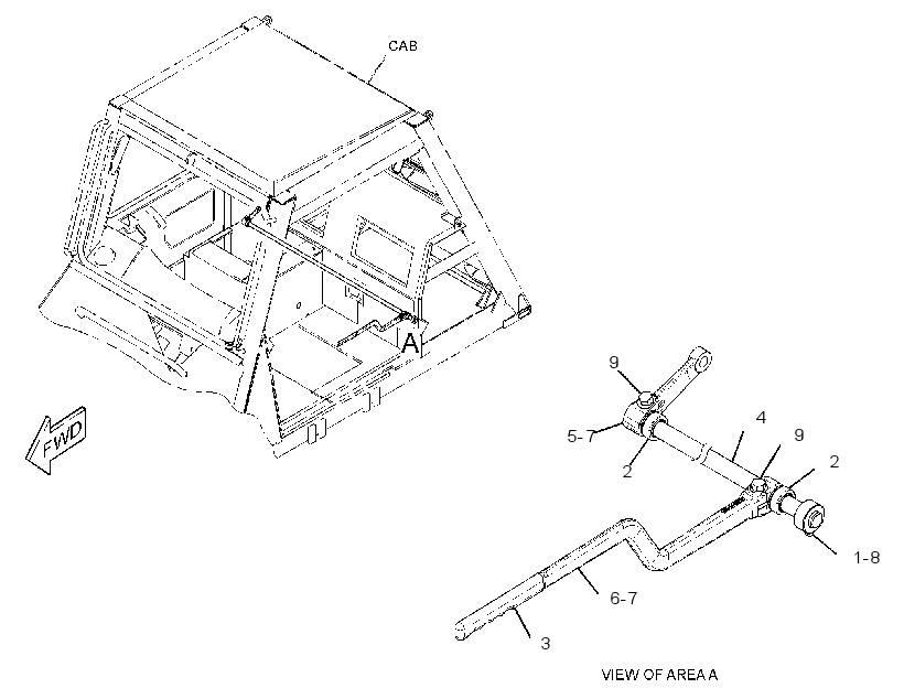CONTROL GP-HOIST 3225001 CAT