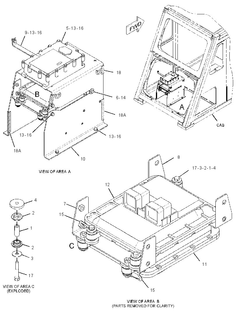 CONTROL & MTG GP-POWER TRAIN 3514579 CAT