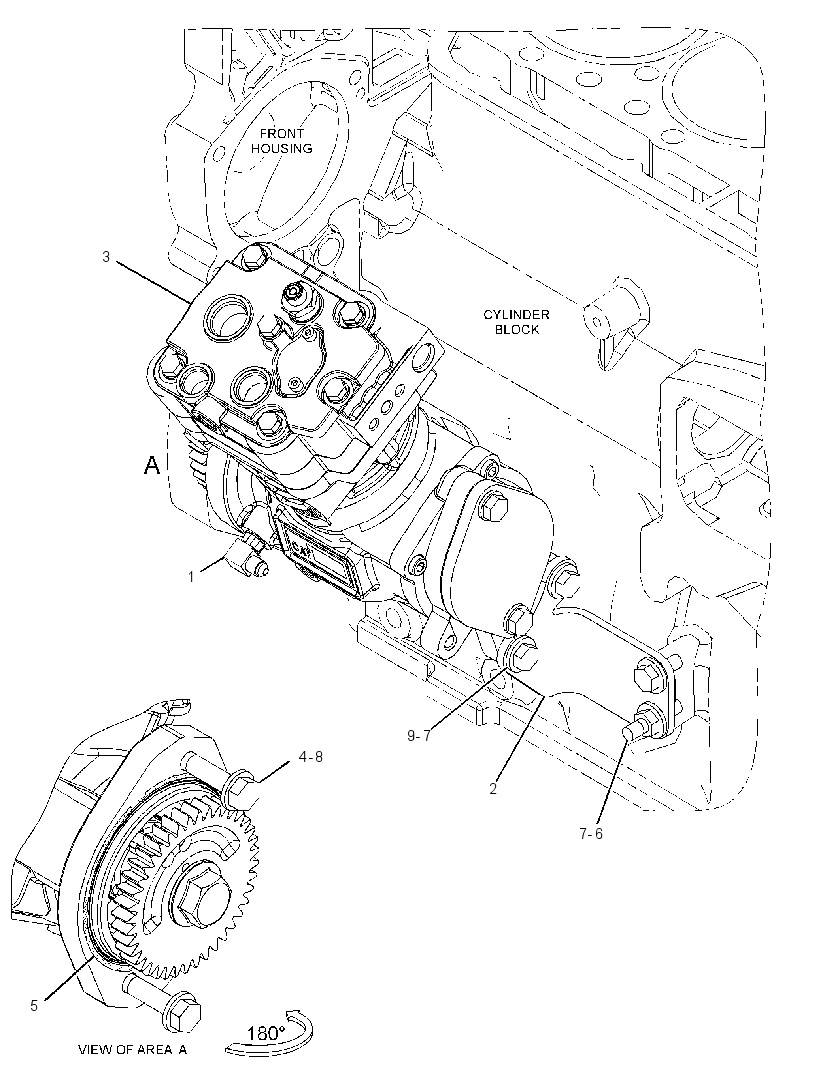 Компрессор воздушный 3517084 CAT