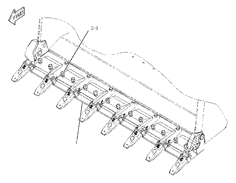 Режущая кромка 2648894 CAT