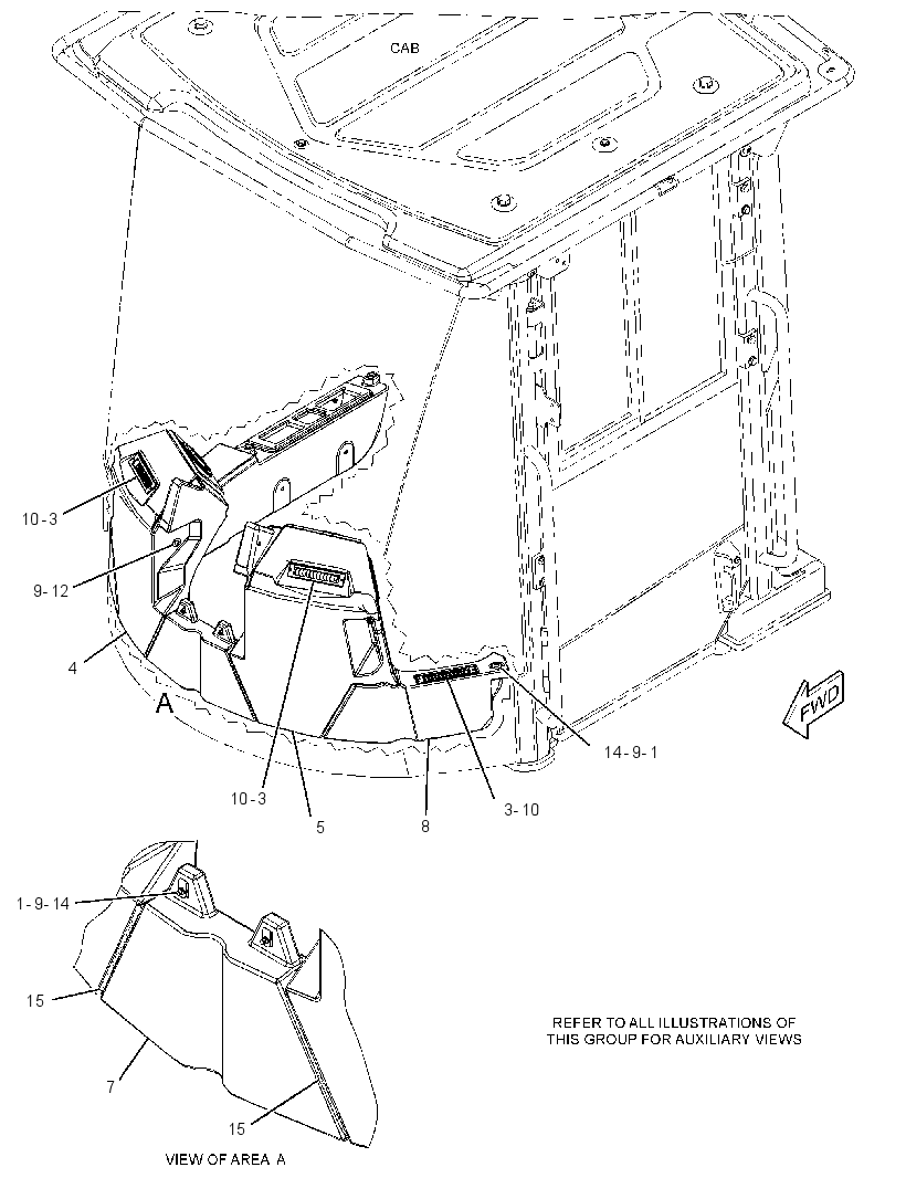 DUCT & FILTER GP-CAB AIR 2790213 CAT