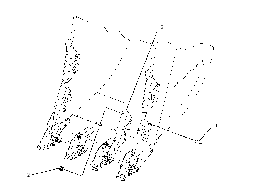 Защита боковая 3572687 CAT
