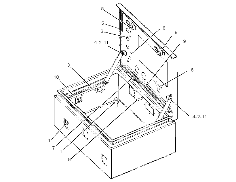 BOX AS-INSTRUMENT 3064098 CAT