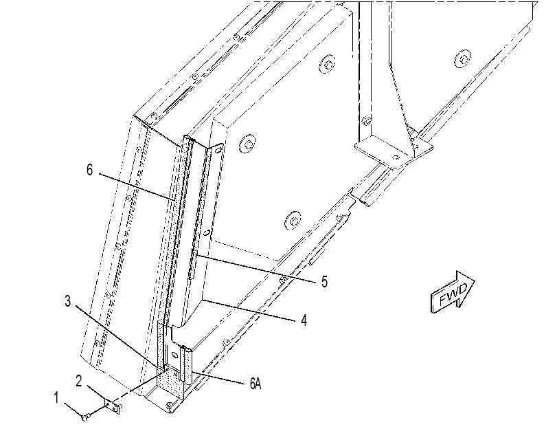 BAFFLE GP 3555333 CAT
