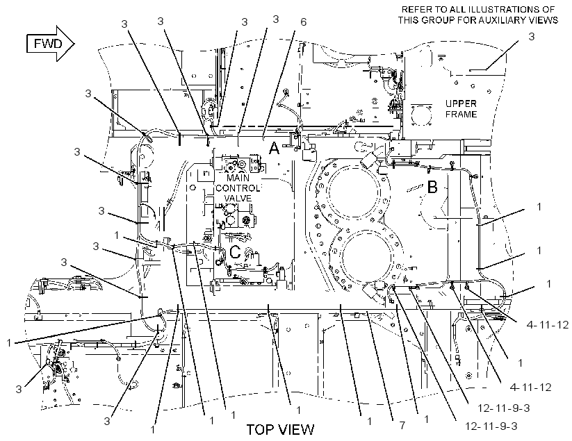 WIRING GP-COMBINED FLOW 2992599 CAT