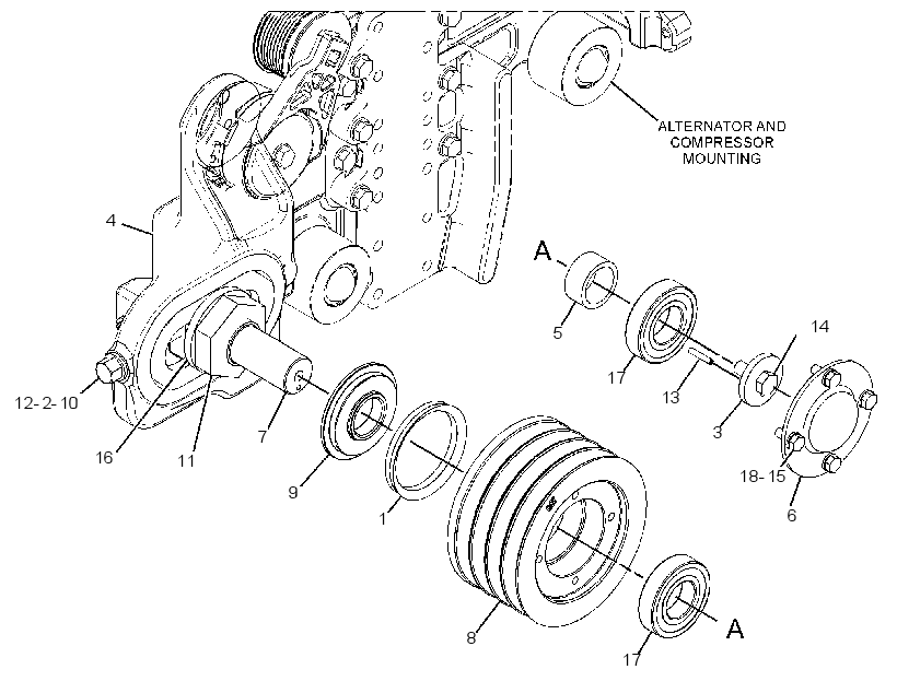 BELT TIGHTENER GP 3516914 CAT