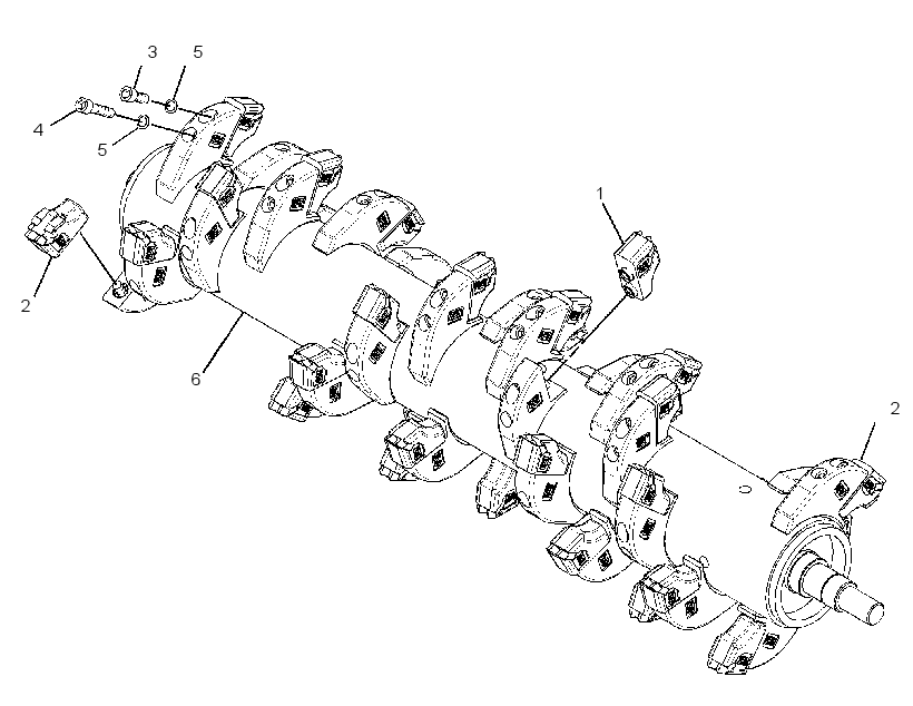CUTTER GP-ROTARY 3080225 CAT