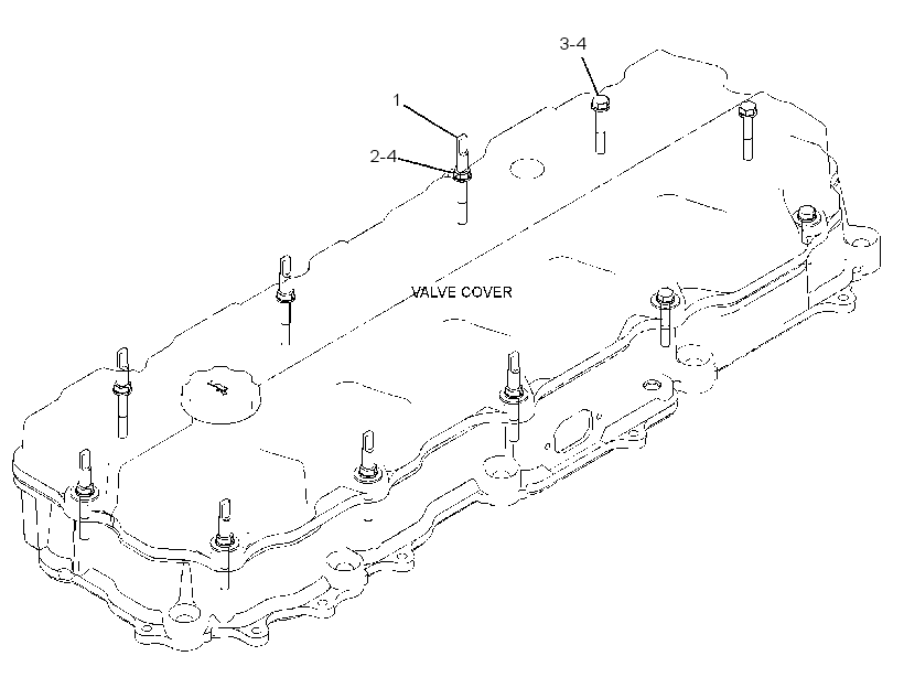 FASTENER GP-VALVE COVER 2368001 CAT