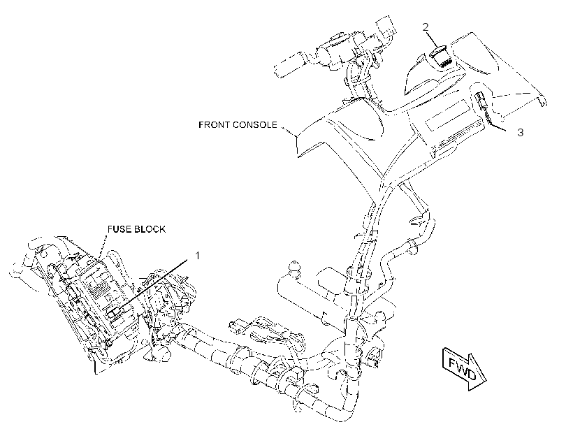 SWITCH GP-ALL WHEEL DRIVE 2880490 CAT