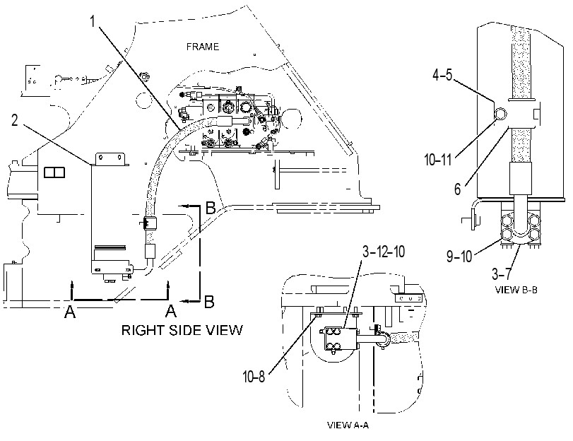 CONTROL & LINES GP-RIDE 3155960 CAT