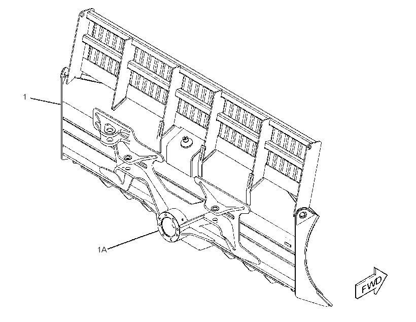 BLADE AS-SEMI-UNIVERSAL 3156384 CAT