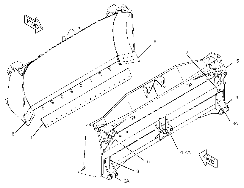 BLADE AS-SEMI-UNIVERSAL 3517652 CAT