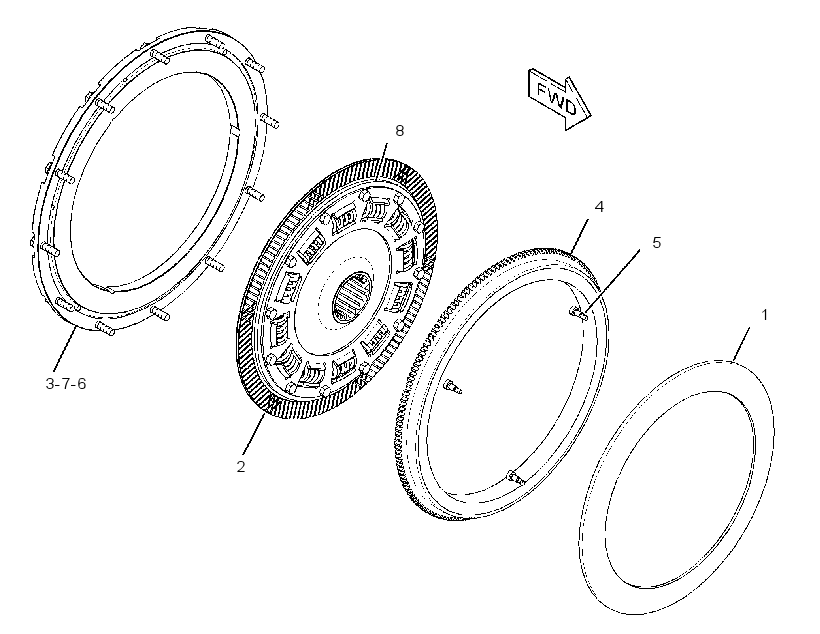 COUPLING GP-DRIVE 2852340 CAT