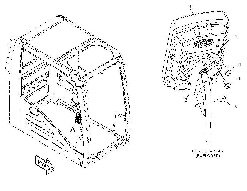 MONITOR & MOUNTING GP 3375782 CAT
