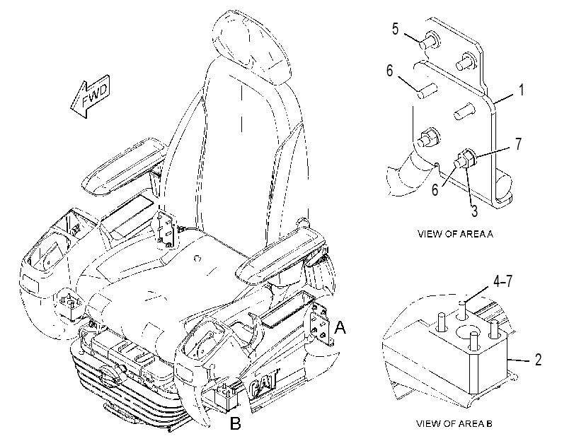 KIT-CONSOLE ADJUSTMENT 3050363 CAT
