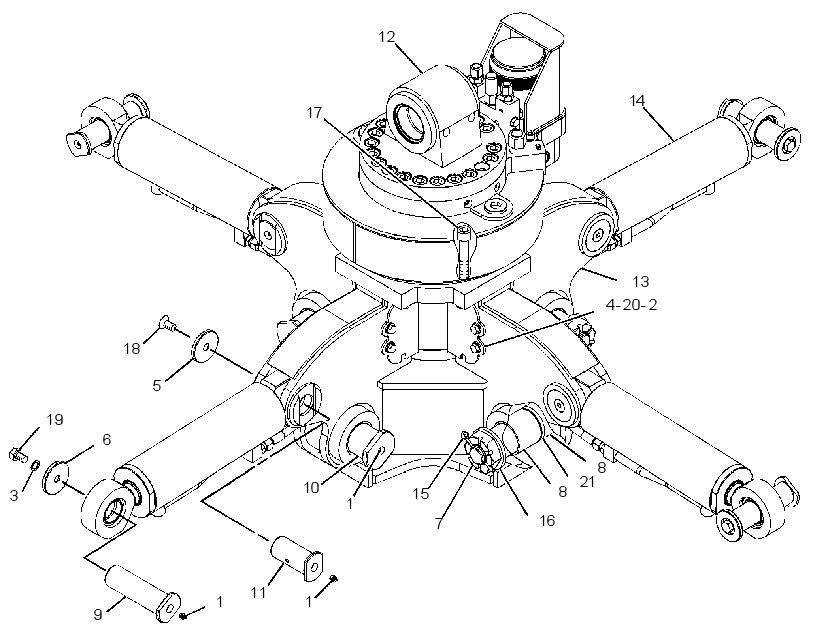 HOUSING GP-GRAPPLE 2910233 CAT