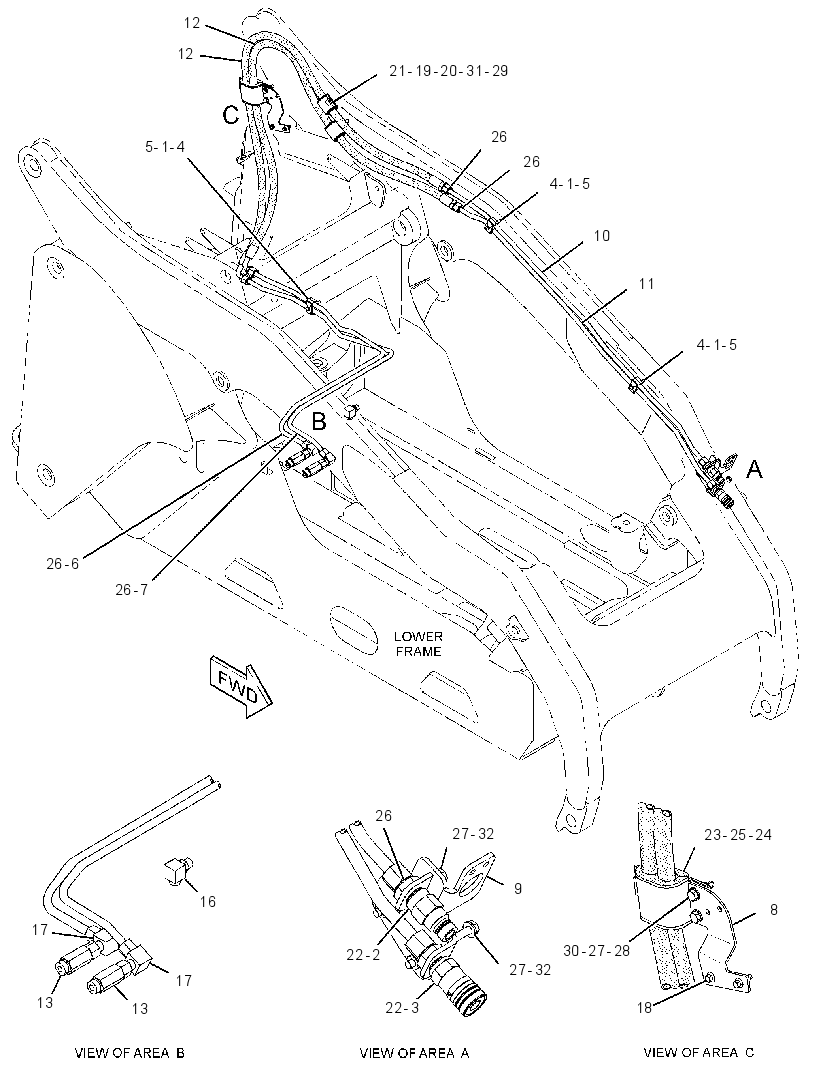 LINES GP-WORK TOOL 2582420 CAT