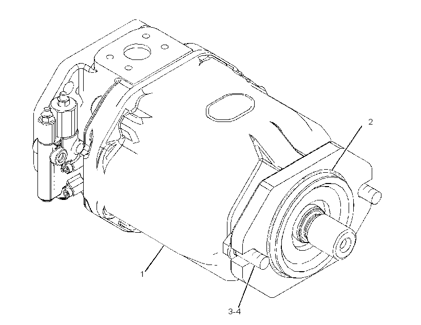 PUMP & MTG GP-STEERING 3480195 CAT