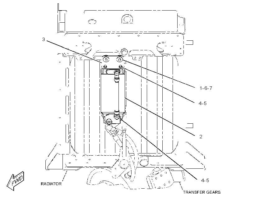 COOLER & MTG GP-HYDRAULIC OIL 2919038 CAT