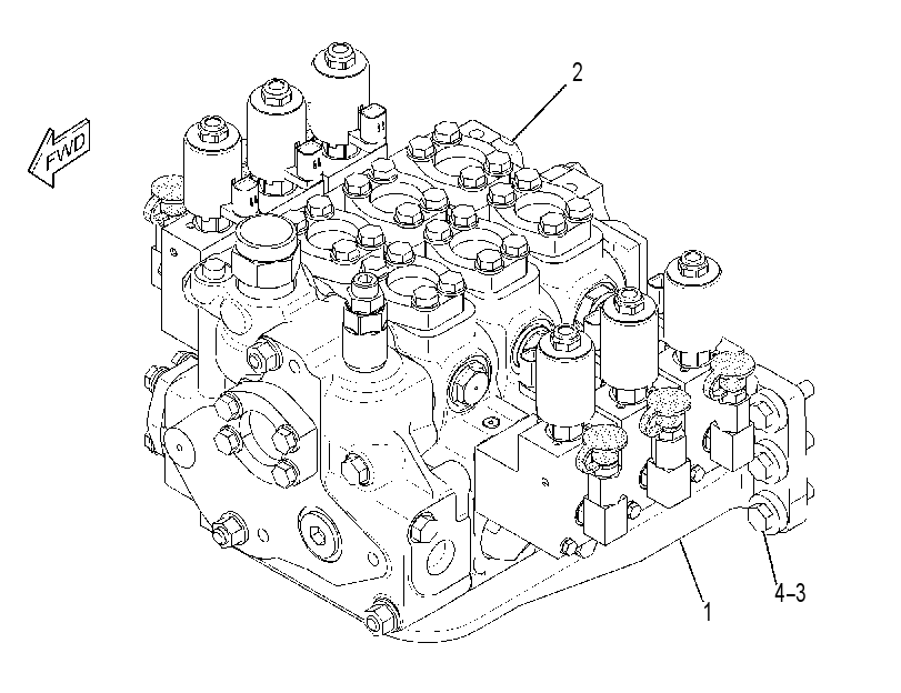 VALVE & MTG GP-BULLDOZER 3556025 CAT