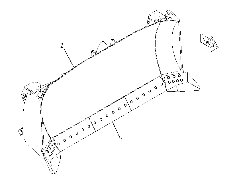 BLADE & EDGE GP-SEMI-UNIVERSAL 3561572 CAT
