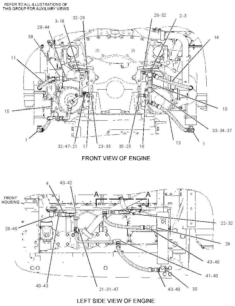 LINES GP-JACKET WATER HEATER 3496221 CAT
