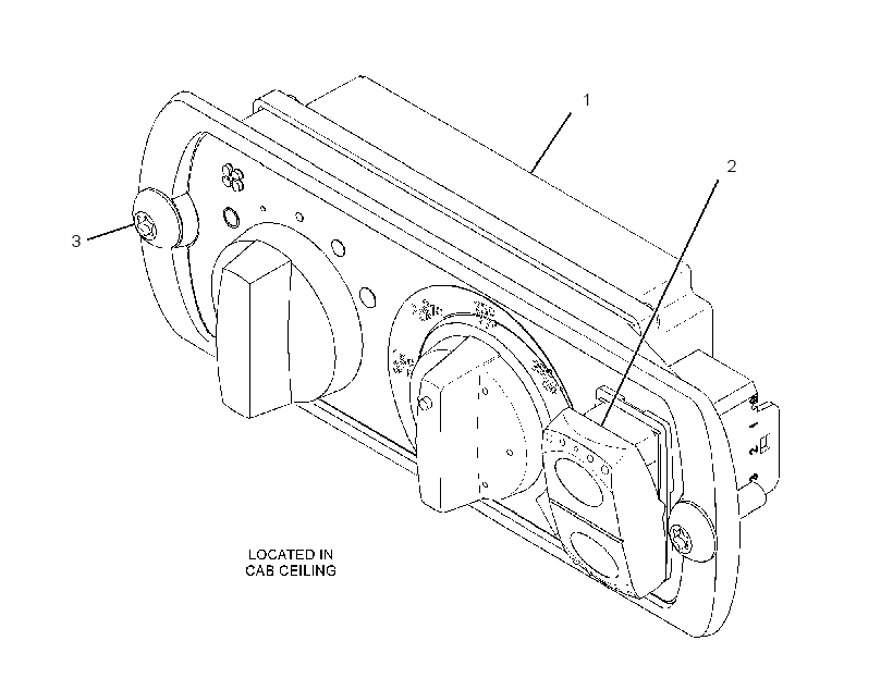 CONTROL GP-AIR & TEMPERATURE 3503036 CAT