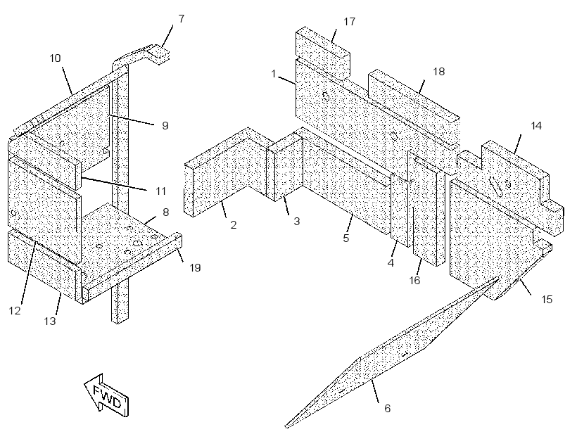 INSULATION GP-SOUND SUPPR 3461483 CAT