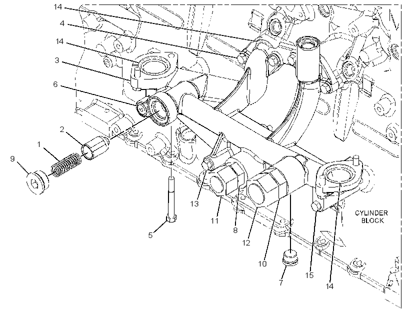 BASE GP-OIL COOLER & FILTER 3528801 CAT