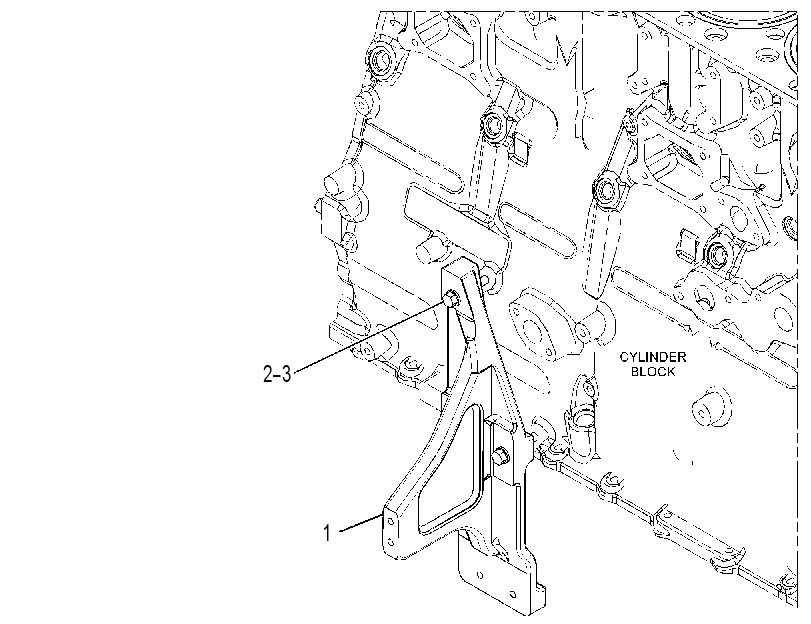 MOUNTING GP-XMSN OIL COOLER 3438863 CAT