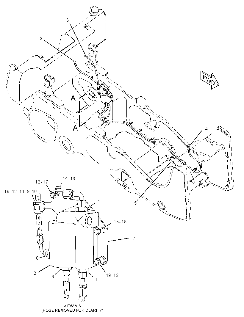 HEATER GP-FUEL 3585478 CAT