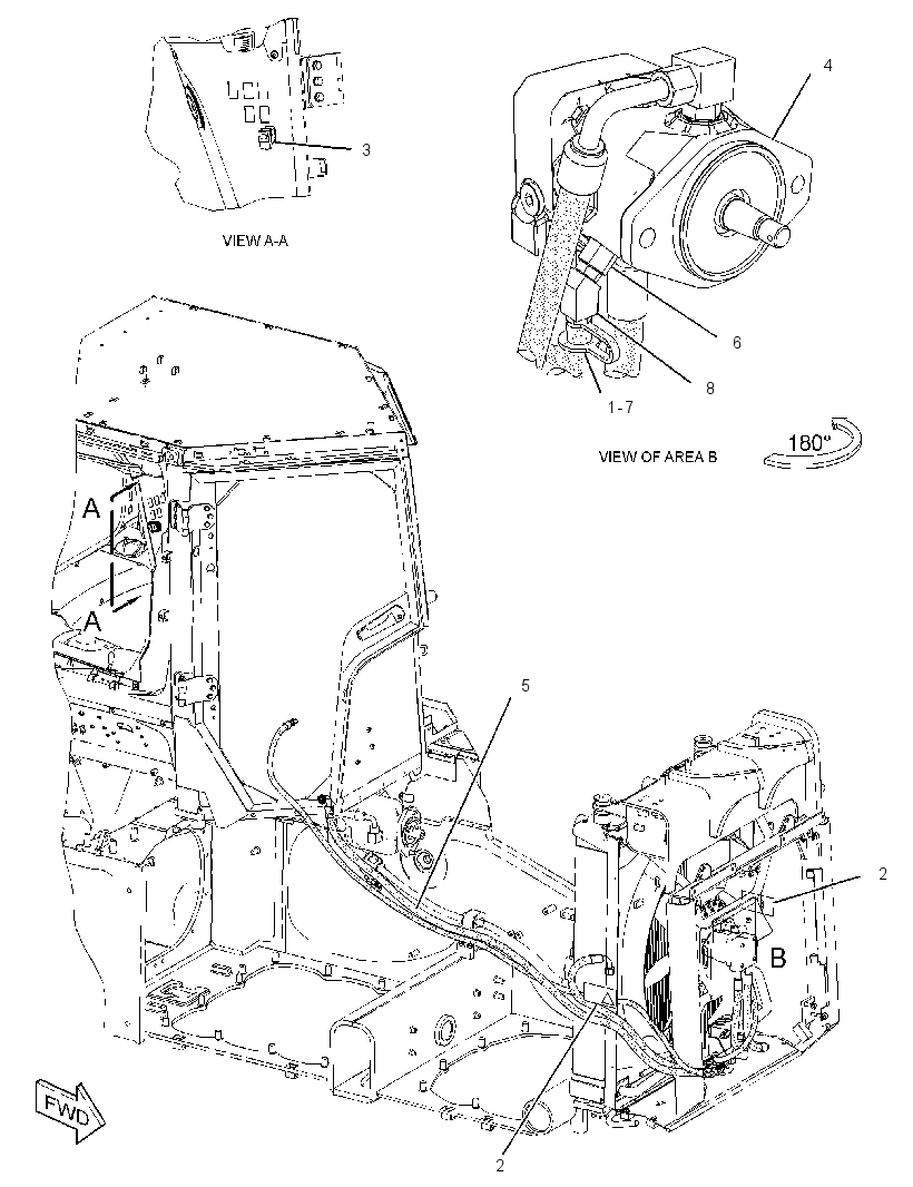 FAN AR-REVERSIBLE 3642684 CAT
