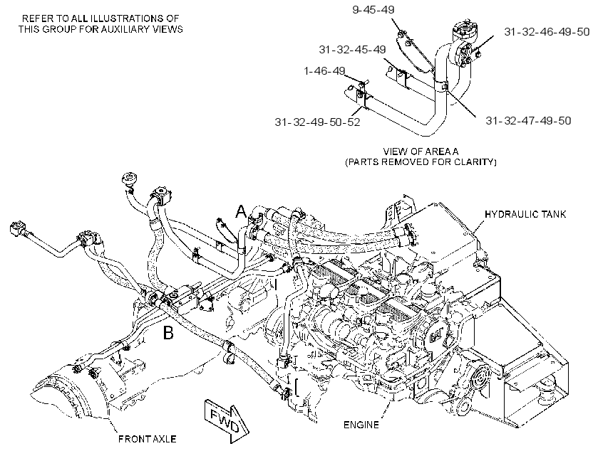 LINES GP-BRAKE COOLING 3503001 CAT
