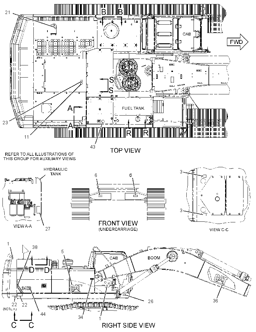 Пластина и плёнка 3704190 CAT